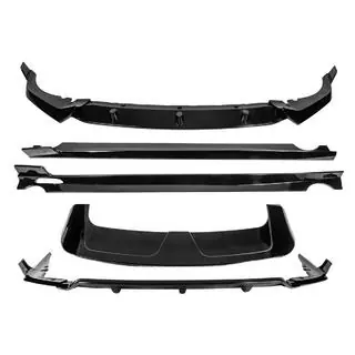 Sada body kitu Warrior Black V2 (pro M-Sport 2018-2022) BMW X7 G07 2019– fotografie 1