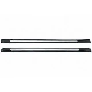Střešní ližiny OEM, šedé (ABS plast) Toyota Hilux 2006–2015