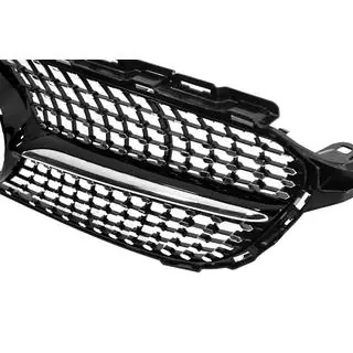Přední maska Diamond Black (pro Avantgarde/AMG-Line/C43 AMG) Mercedes C-Class W205 2014–2021 fotografie 4
