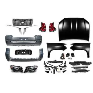 Restylingový kit z 2009-2016 na 2017- (s Full LED světlomety) Toyota Land Cruiser Prado 150 2009–2023 fotografie 2